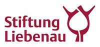 Logo Stiftung Liebenau Logo der Stiftung Liebenau mit stilisiertem roten Herz-Mensch-Symbol und Schriftzug Stiftung Liebenau