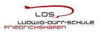 Logo Ludwig-Dürr-Schule Logo der Ludwig-Dürr-Schule mit rotem Schwung-Element
