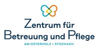 Logo Zentrum für Betreuung und Pflege Logo des Zentrums für Betreuung und Pflege mit farbiger Schmetterlingsgrafik und blauem Schriftzug