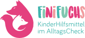 Logo Fini Fuchs Logo Fini Fuchs Kinderhilfsmittel im Alltagscheck als MOT-Partner